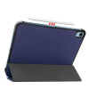 Just in Case Smart Tri-Fold tablethoes voor Apple iPad 2022 - Blauw