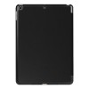 Just in Case Smart Tri-Fold tablethoes voor Apple iPad 2018 - Zwart
