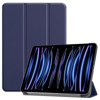 Just in Case Smart Tri-Fold tablethoes voor Apple iPad Pro 11 2024 - Blauw