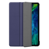 Just in Case Smart Tri-Fold tablethoes voor Apple iPad Pro 12.9 2020 - Blauw