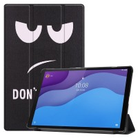 Just in Case Smart Tri-Fold tablethoes voor Lenovo Tab M10 HD Gen 2 - Do Not Touch