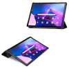 Just in Case Smart Tri-Fold tablethoes voor Lenovo Tab M10 Plus Gen 3 - Zwart