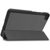 Just in Case Smart Tri-Fold tablethoes voor Lenovo Tab M7 Gen 3 - Grijs