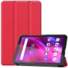 Just in Case Smart Tri-Fold tablethoes voor Lenovo Tab M7 Gen 3 - Rood