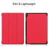Just in Case Smart Tri-Fold tablethoes voor Lenovo Tab P10 - Rood