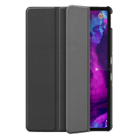 Just in Case Smart Tri-Fold tablethoes voor Lenovo Tab P11 / Tab P11 Plus - Zwart