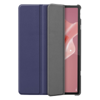 Just in Case Smart Tri-Fold tablethoes voor Lenovo Tab P12 - Blauw