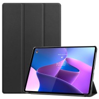 Just in Case Smart Tri-Fold tablethoes voor Lenovo Tab P12 Pro - Zwart