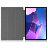 Just in Case Smart Tri-Fold tablethoes voor Lenovo Tab P12 Pro - Zwart