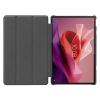 Just in Case Smart Tri-Fold tablethoes voor Lenovo Tab P12 - Zwart