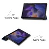 Just in Case Smart Tri-Fold tablethoes voor Samsung Galaxy Tab A8 - Blauw