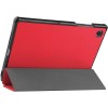 Just in Case Smart Tri-Fold tablethoes voor Samsung Galaxy Tab A8 - Rood