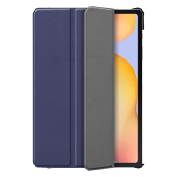 Just in Case Smart Tri-Fold tablethoes voor Samsung Galaxy Tab S6 Lite - Blauw
