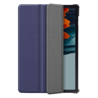 Just in Case Smart Tri-Fold tablethoes voor Samsung Galaxy Tab S7 - Blauw