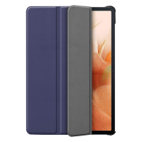 Just in Case Smart Tri-Fold tablethoes voor Samsung Galaxy Tab S7 FE - Blauw