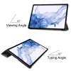 Just in Case Smart Tri-Fold tablethoes voor Samsung Galaxy Tab S8 - Grijs