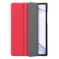 Just in Case Smart Tri-Fold tablethoes voor Samsung Galaxy Tab S8 - Rood