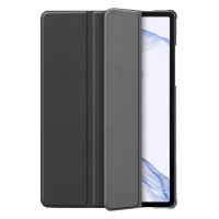 Just in Case Smart Tri-Fold tablethoes voor Samsung Galaxy Tab S8 - Zwart