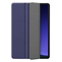 Just in Case Smart Tri-Fold tablethoes voor Samsung Galaxy Tab S9 FE Plus/S9 Plus - Blauw