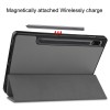 Just in Case Smart Tri-Fold tablethoes met Penhouder voor Samsung Galaxy Tab S8 - Grijs