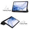 Just in Case Smart Tri-Fold tablethoes met Penhouder voor Samsung Galaxy Tab S8 - Zwart
