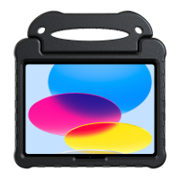 Just in Case Ultra Kids Case tablethoes voor Apple iPad 2022 - Zwart