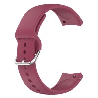 Techsuit ColorMetal Watchband met Gespsluiting 22mm voor Huawei Watch GT 3/GT 2 46mm / Xiaomi Watch S1 Pro/S1 Active - Rood