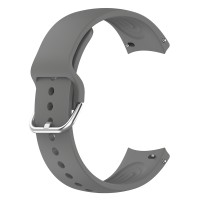 Techsuit ColorMetal Watchband met Gespsluiting 22mm voor Huawei Watch GT 3/GT 2 46mm / Xiaomi Watch S1 Pro/S1 Active - Grijs