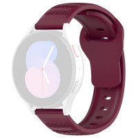 Techsuit ColorSync Watchband 22mm voor Huawei Watch GT 3 Pro 46mm/GT 2 Pro/GT 2 46mm/Ultimate / Xiaomi Watch S1 - Bordeaux